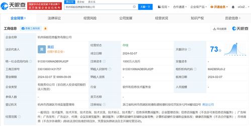 螞蟻集團成立保螞信息服務公司，拓展信息系統(tǒng)集成服務新版圖